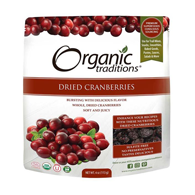 Organic Traditions Dried Cranberries 113 g
