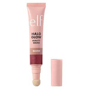 e.l.f. Halo Glow Blush Wand, Liquid Blush for Radiant, Flushed Cheeks, Infused with Squalane, Vegan & Cruelty-free, Berry Radiant