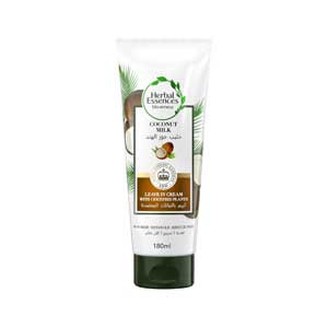 Herbal Essences Bio Renew Coconut Milk Leave-In Conditioner with Certified Botanicals to Reduce Frizz, Nourish and Detangle, Sulfate-Free, 180ml