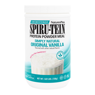 Natures Plus Spiru-Tein Simply Natural 1.63 LBS 740 g