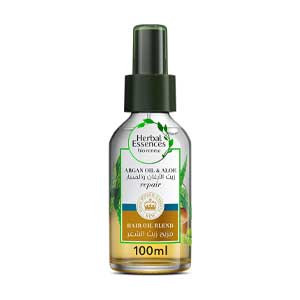 Herbal Essences Argan Oil & Aloe Vera Hair Blend for Repair and Dry Hair, 100ml