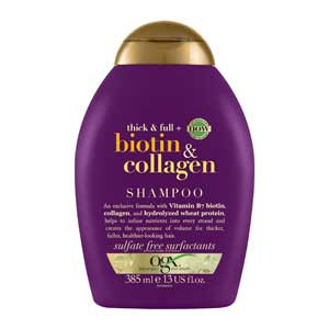 OGX biotin & collagen shampoo