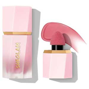 SHEGLAM Makeup - Color Bloom Liquid Blush Matte Finish, (Love Cake)