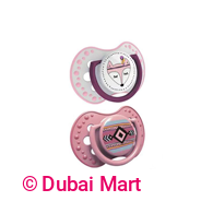Lovi Dyn Soother Silicone 3-6m 2pcs Indian Summer Girl