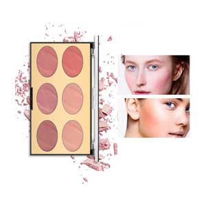 Buy Best Blush Palette 6 Color Shades for All Skin – Azonee