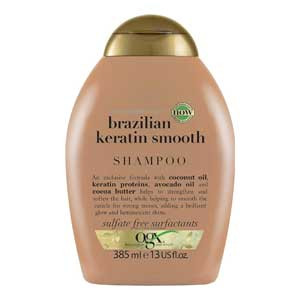 OGX Ever Straightening+ Brazilian Keratin Therapy Shampoo, 385ml