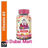 Sunshine N Cool Gummies Kids Vitamin D3 120'S Gummies