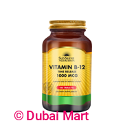 Sunshine Nutrition Vitamin B-12 1000 Mcg 100 Tablets