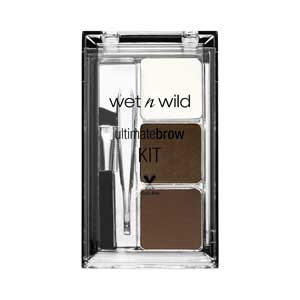 Wet N Wild Ultimate Eyebrow Makeup 5-Piece Kit, Dark Brown