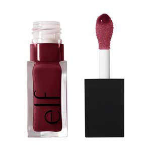 e.l.f. Glow Reviver Lip Oil, Nourishing Tinted Lip Oil for High Gloss Finish, Enriched with Jojoba Oil, Vegan & Cruelty-Free, Jam Session