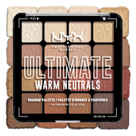 NYX PROFESSIONAL MAKEUP Ultimate Eyeshadow Palette, Warm Neutrals 03