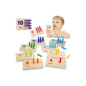 AM ANNA Counting Peg Board