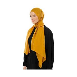 AMAYA Instant Chiffon Headwrap Shawls Hijabs with Attached Cap for Women
