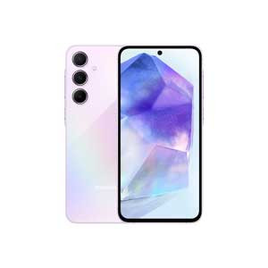 Samsung Galaxy A55 5G, Android Smartphone, Dual SIM, 8GB RAM, 256GB Storage, Awesome Lilac (UAE Version)