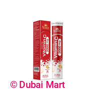 Sunshine Nutrition Vitamin C 2000mg Orange Flavor Effervescent Tablet 20's