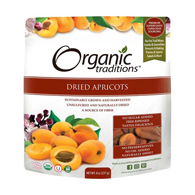 Organic Traditions Dried Apricots 227 g