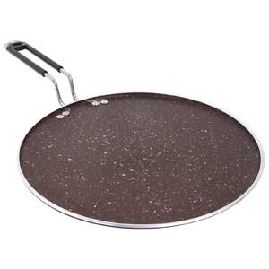 Royalford 30 cm Aluminium Smart Dosa Tawa, Black